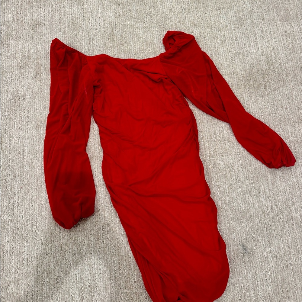 Red Tight Mini Dress